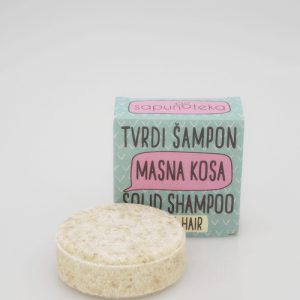 SAPUNOTEKA – tvrdi šampon za masnu kosu