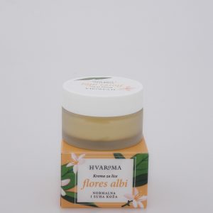 HVAROMA – Flores Albi krema za lice za normalnu i suhu kožu