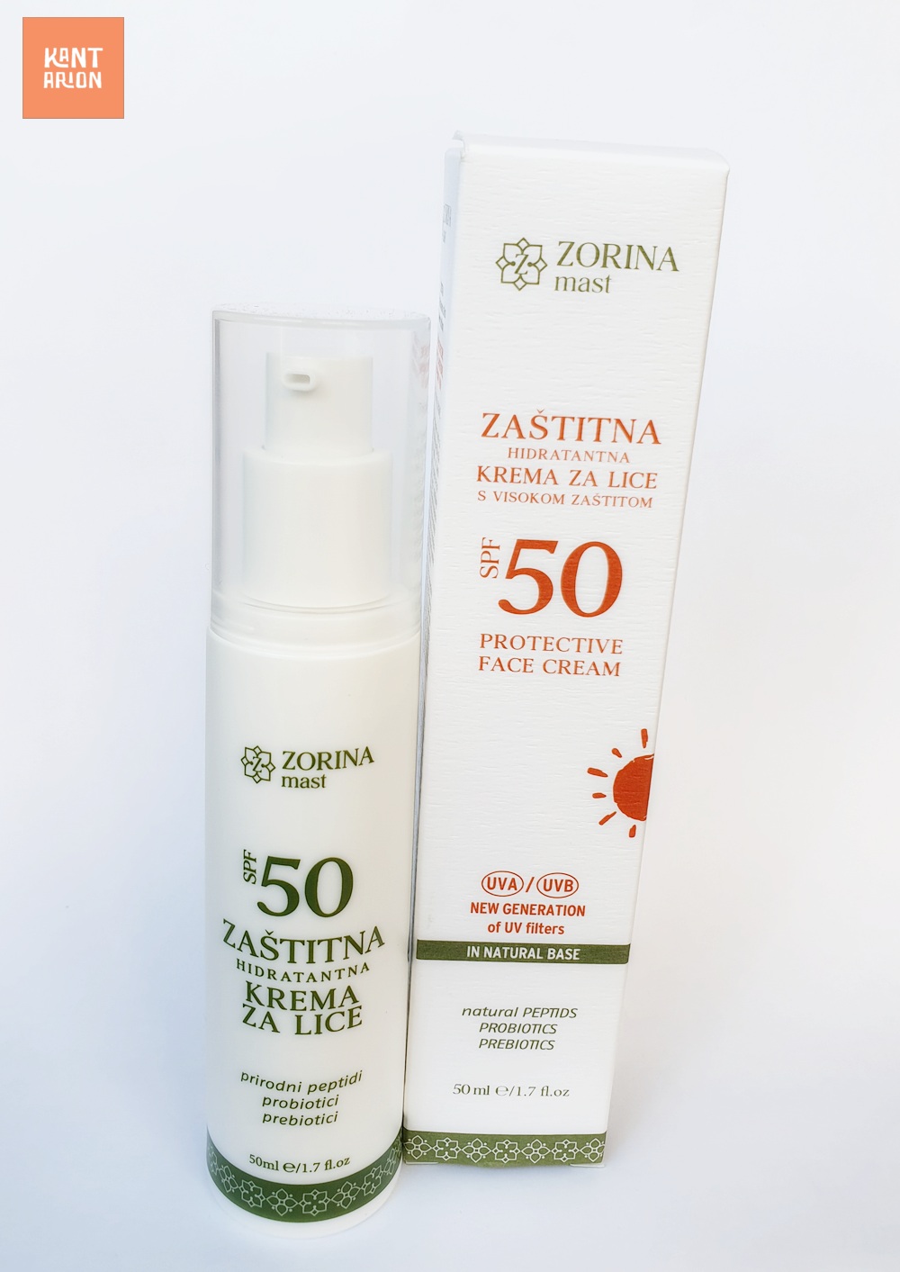 ZORINA MAST – Zaštitna hidratantna krema za lice SPF 50+