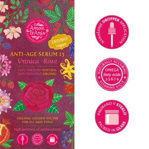 AMON & ANIS (SLOVENIJA) – ANTI-AGE Serum 13 Rose